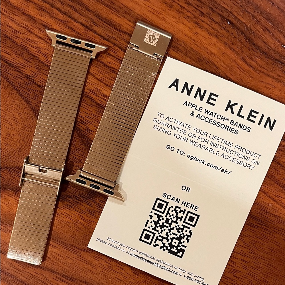 Anne Klein Gold Smartwatch Band